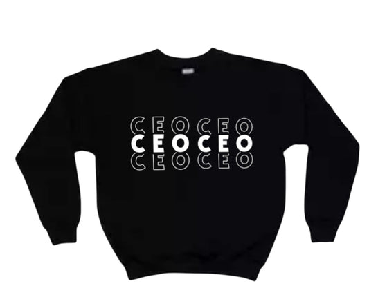 Worlds a Blur CEO Crewneck
